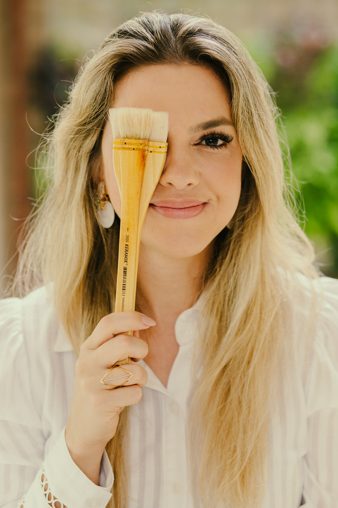 Nanda Peyroton — professora de aquarela católica